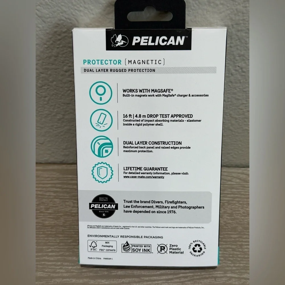 Pelican Magnetic Protector Case for iPhone 16 Pro ||camo